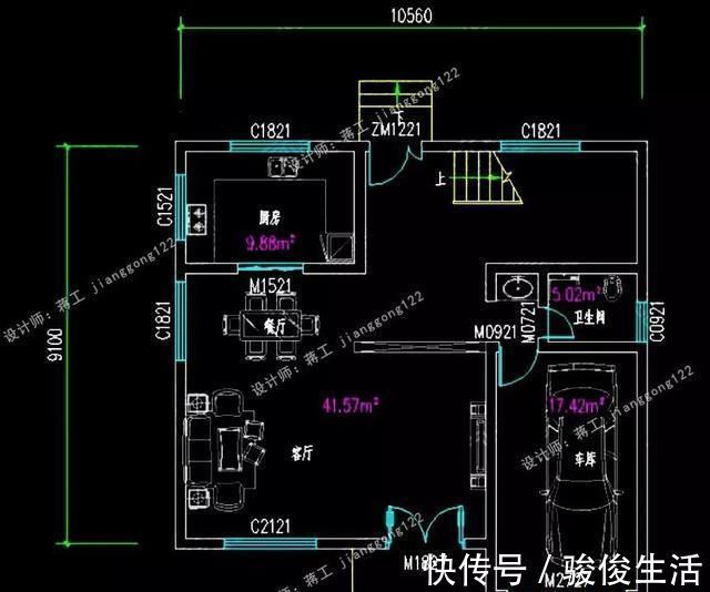 车库|6款三层农村别墅,带车库30万起,回乡建房有面子有里子