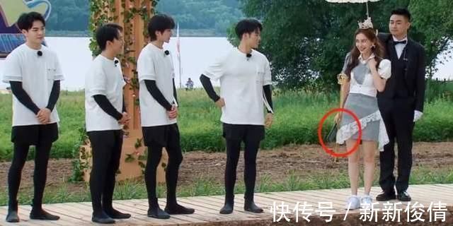 跑男團的手機殼楊穎的害怕，郭麒麟的搞怪，看到蔡徐坤買不起