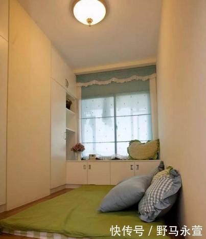 小户型|天才老婆,次卧硬是不装“床”,孩子看完就喜欢上了!晒晒