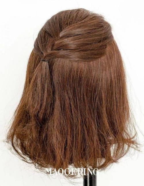 三款日系齐肩短发编发，变身氧气美少女