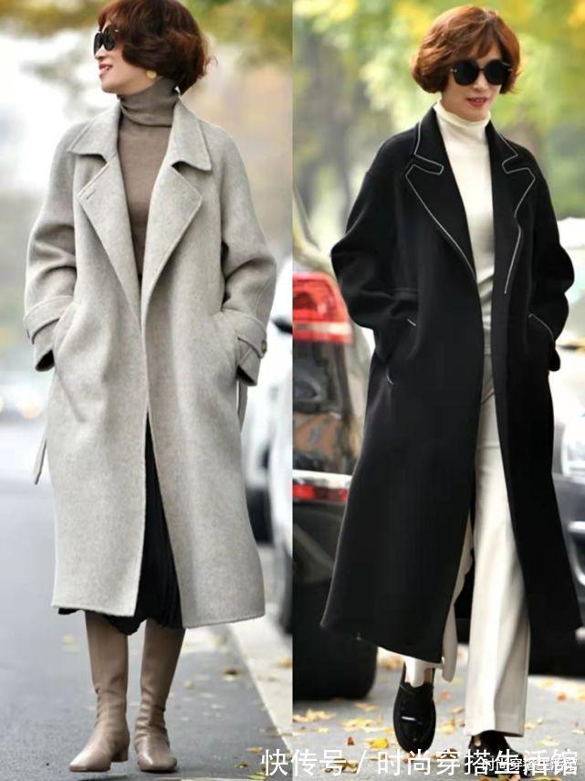白裤子|这才是50岁该有的冬季打扮,不装嫩、不老气,轻松穿出气质美