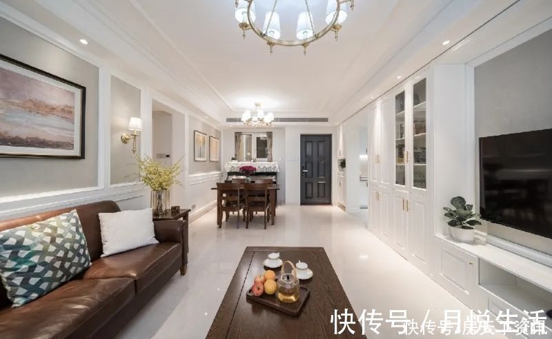 美式风格|100平米的房子装修只花了9万,美式风格让人眼前一亮