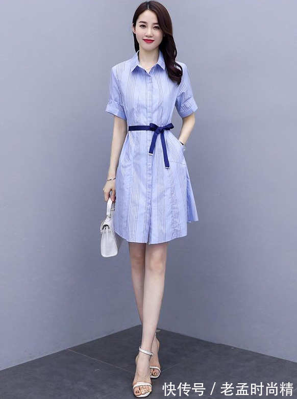 诱人|时尚的连衣裙,简约大气的版型自带一种走路带风的气质