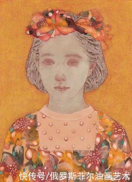 敦煌莫高窟|日本最优秀的青年女岩彩画家,她的作品太美了