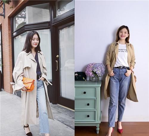 今年穿风衣，不建议你配阔腿裤，这“2条”裤子更合拍，遮肉显高