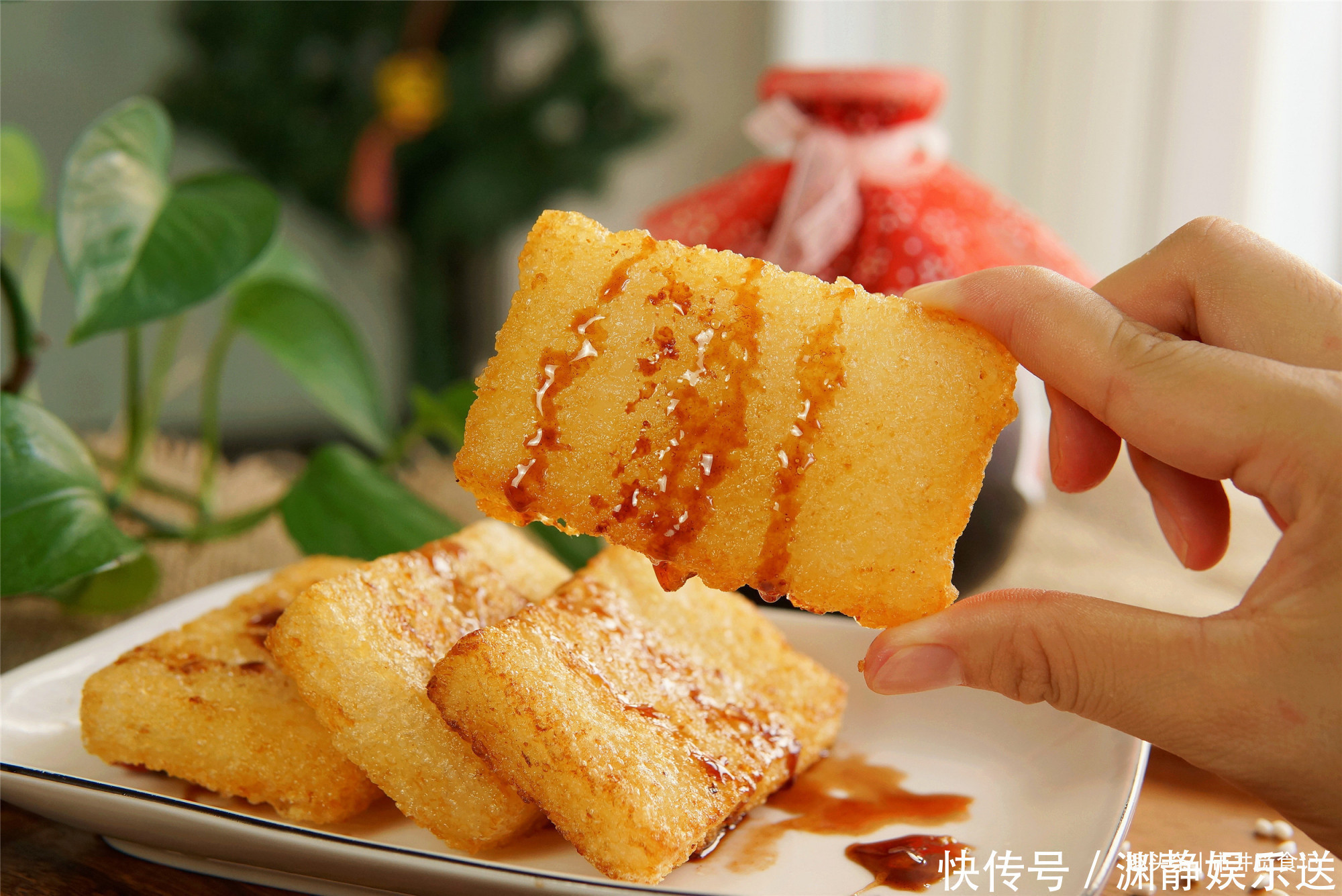 制作|原来做糍粑年糕这么简单,会蒸米饭就行,想吃多少做多少