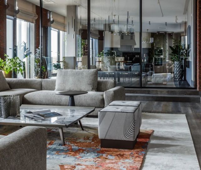 bed|700㎡顶层大平层，轻奢混搭风豪宅