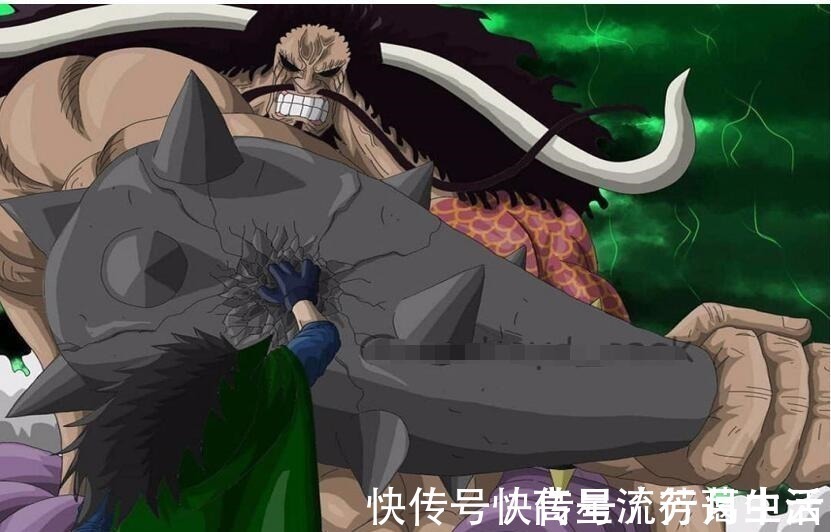 香克斯|海贼王网友给出凯多战败画面,卡普和龙都不如乌索普