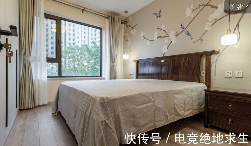 空间|将三居室,爆改成父母钟爱的一居室,处处彰显中式的美