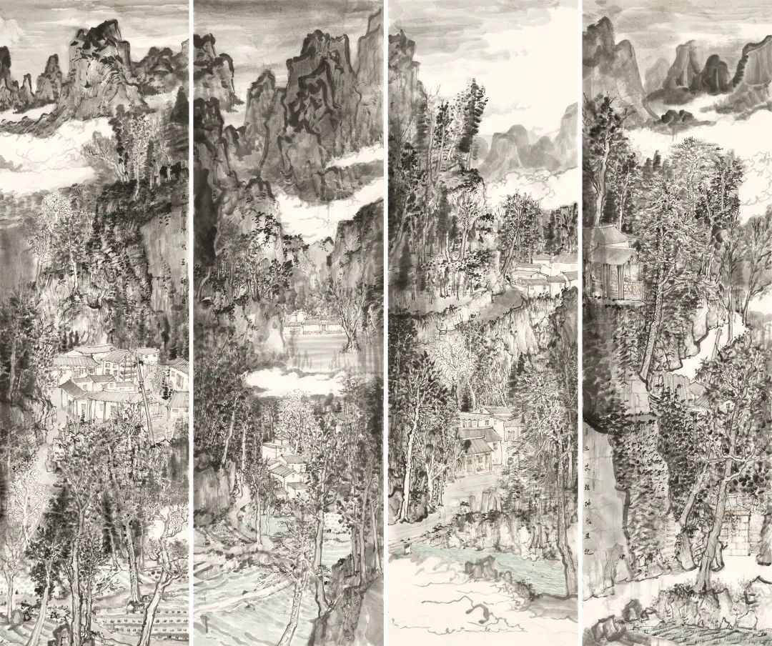 中国画!读韵——朱烨、邵伟、史经坤、张杨、晏硕中国画邀请展