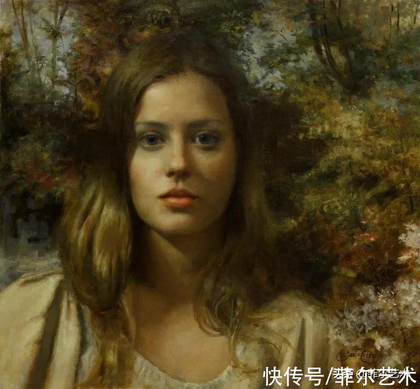 桑托斯|融抽象与写实于一体~古巴裔美国画家塞萨尔·桑托斯油画作品欣赏