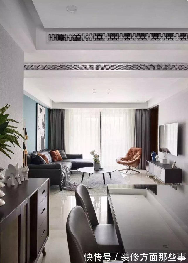 睡眠质量|109平现代风三居室,简约大气既突出风格又避免了喧宾夺主