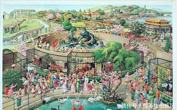 怀旧年画,节日的风景画,浓浓的年味,找回你曾经美好的回忆