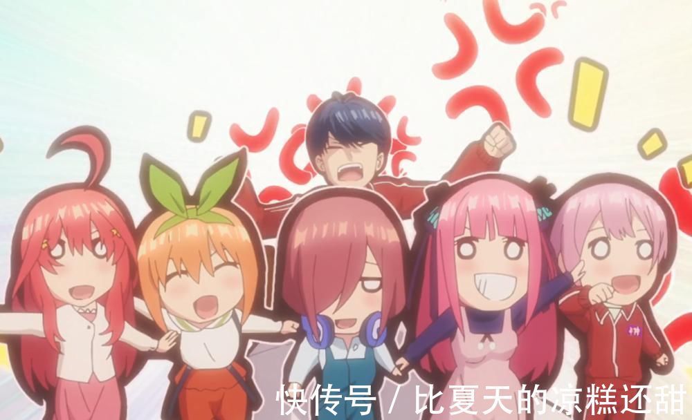 五等分的花嫁|1月新番人气榜,进击的巨人得分超2W,前7名大部分在B站