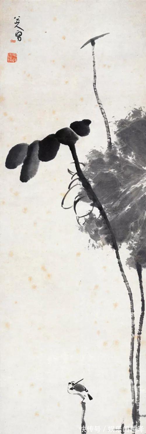 八大山人|八大山人的荷花,独自清凉