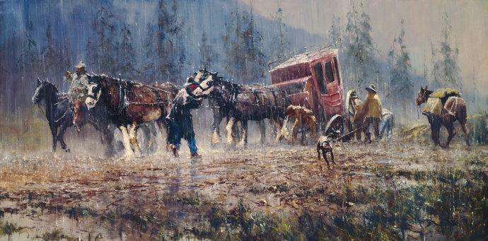 罗伯特#澳大利亚画家罗伯特 黑根(Robert Hagan )作品欣赏