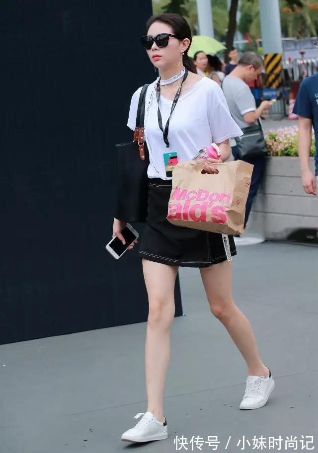 潮流 街拍路人,潮流前卫的穿搭,学会了,那你就是女神