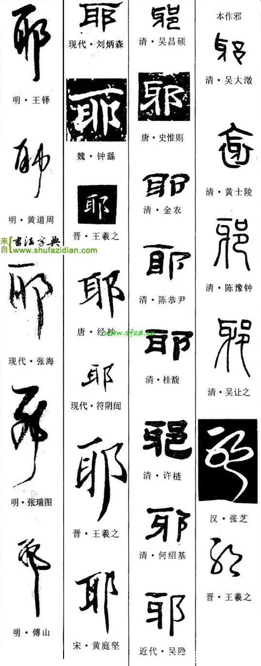 书友们！「每日一字」 耶（2740）2022.02.28