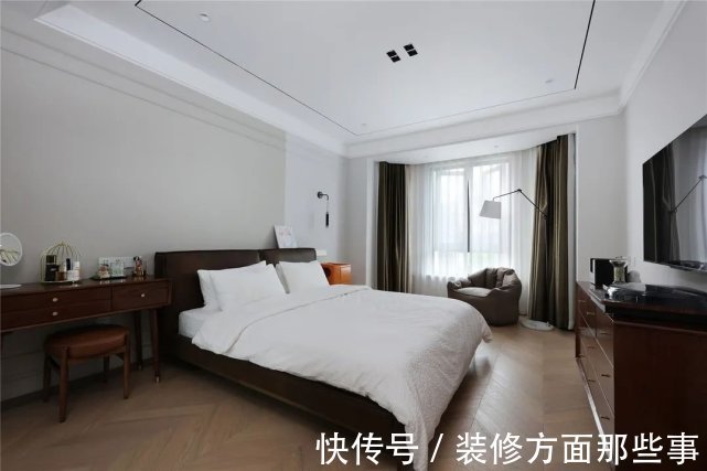 深色|155㎡简约风,承载着三代人的生活,不花哨让家务少一半