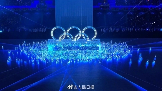 五环|好美! 14年后鸟巢再次升起五环