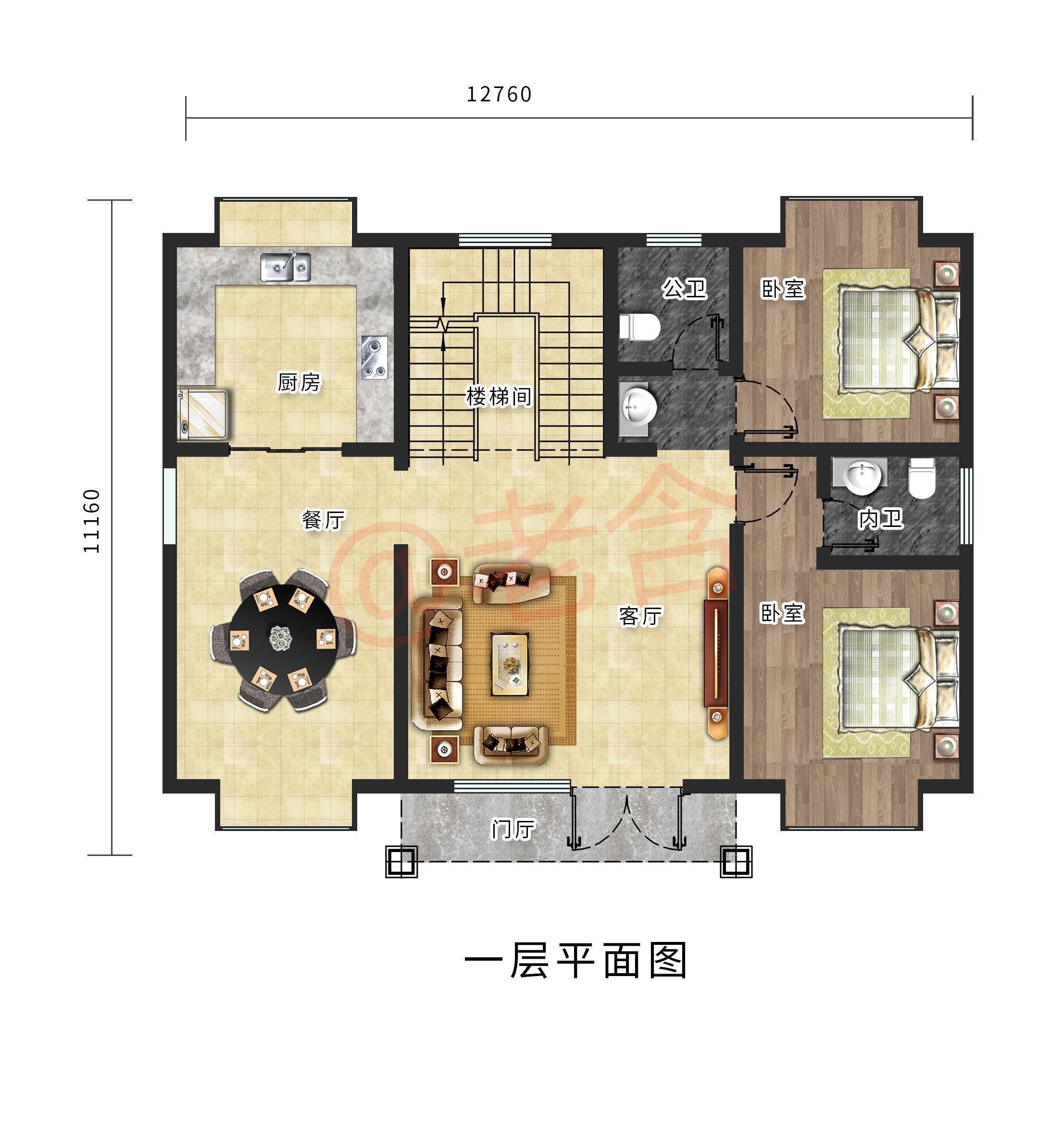 柴火|总算找到20万就能盖的农村二层别墅，选了2套，哪套更适合农村盖