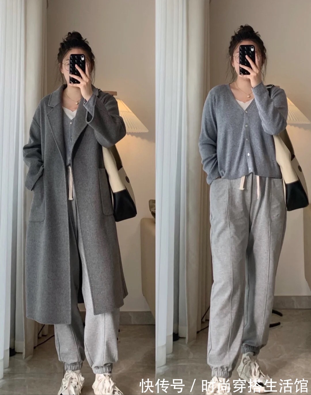 穿搭|最近火了一种穿搭，叫“外套+裤子”，时髦显瘦，照着穿就对了
