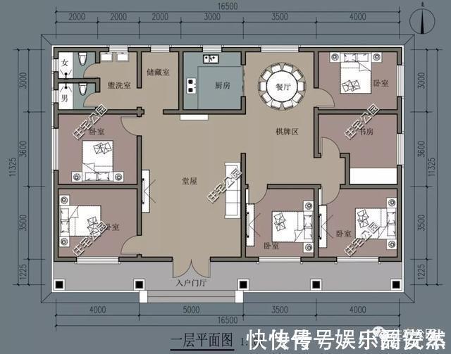 别墅|别拿一层不当别墅！5个真实案例，告诉你在农村建一层别墅有多爽