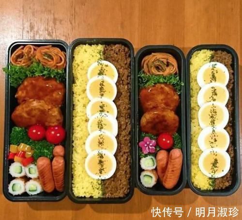 饭团|日本一对兄妹的便当，吸引3万人围观，强迫症表示看起来好爽