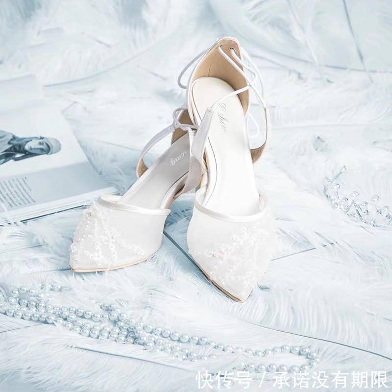 幸福 人生最重要的一双鞋,大气优雅的婚鞋分享,带你走进幸福殿堂