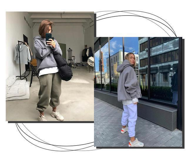 今年冬天很火的一条裤子,保暖百搭,不显臃肿