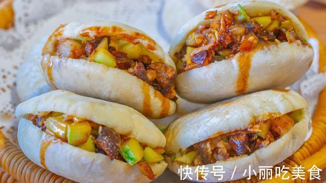五花肉|教你做好吃的空心烧饼，无技巧无难度，夹菜夹肉都好吃，比买的香