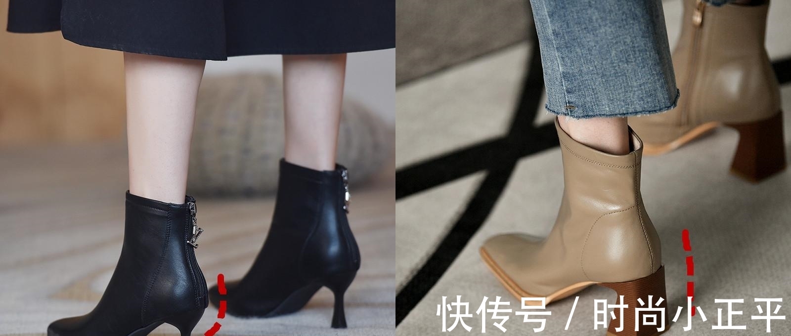 裤脚 今冬流行这样穿靴子，“不塞裤腿”一样美，小个子也适合