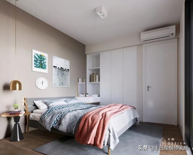 空间|客厅没有茶几,空间却瞬间高级看看她74㎡的家是怎么做的