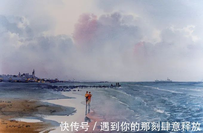 马希尔·摩科斯&优雅浪漫的绘画,太美!真想钻进他的画里!