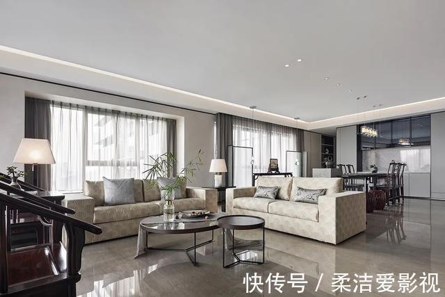 红木家具|45岁大叔的现代之家,坚持融入红木家具,全屋清隽素雅,太美了