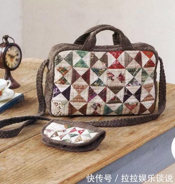 diy|家里剩的碎布头,不用扔,拼在一起,就成了好用布艺小物!收藏