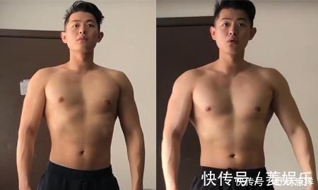 支架|小哥健身只做俯卧撑、深蹲、引体向上,坚持了1个月,看健身效果