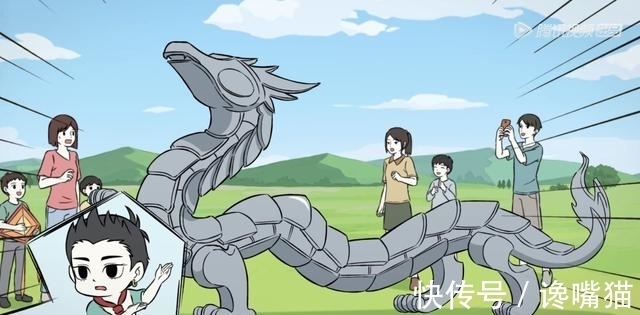 风筝|非人哉:红孩儿与哪吒嚯嚯风筝大赛,精卫医治颈椎病丢掉丈夫海燕