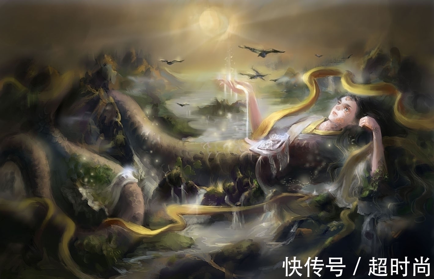 洛阳盆地@《山海经》深藏的秘密:女娲确有其人,统治130年后“化身为神”