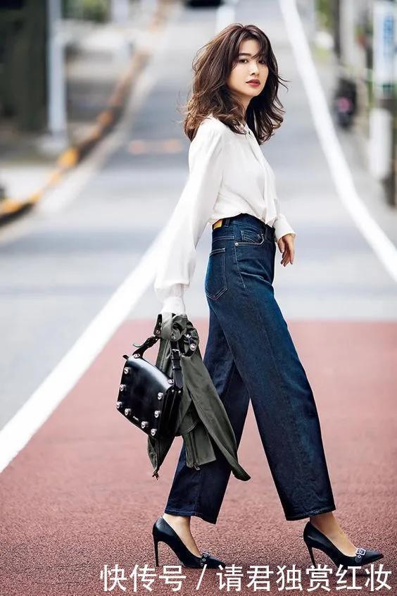 直筒牛仔裤|什么样的牛仔裤,能让腿粗的女生都爱不释手
