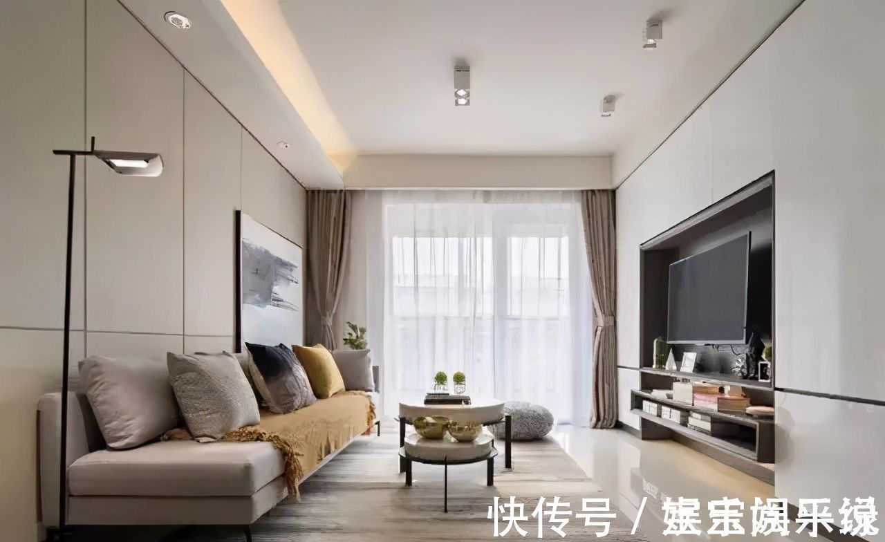 背景墙|90平米小三房,竟然打造了200个储物柜,真的太惊艳了