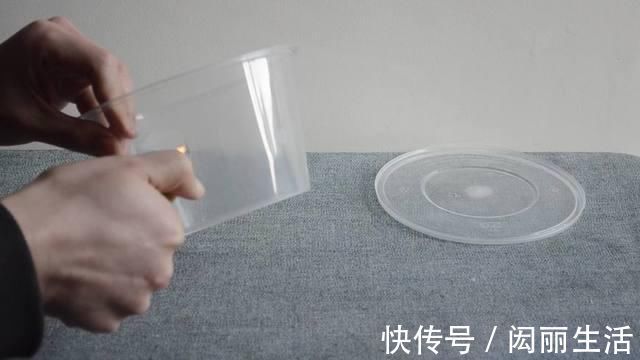 圆形|圆形打包盒你还舍得扔掉吗?放在卫生间太有创意了,省钱又实用