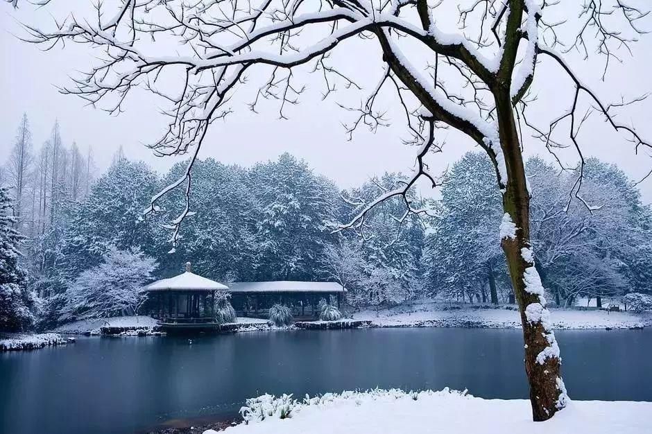 一场薄雪，勾勒出古风古韵大美中国