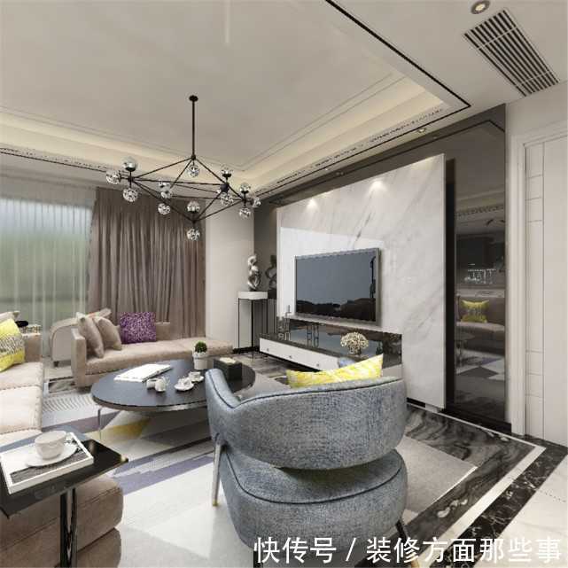 采光感|94平米的现代风格，原来二居室还可以这样装修