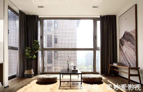 三居|北欧日式三居,木质元素保留了日式的禅性和北欧的简单!