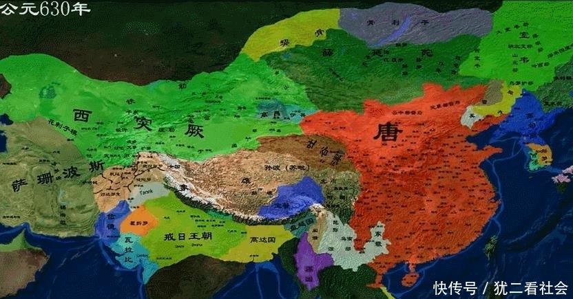 控制|大唐、阿拉伯、吐蕃在中亚的争霸战,关键在于对突厥人的控制