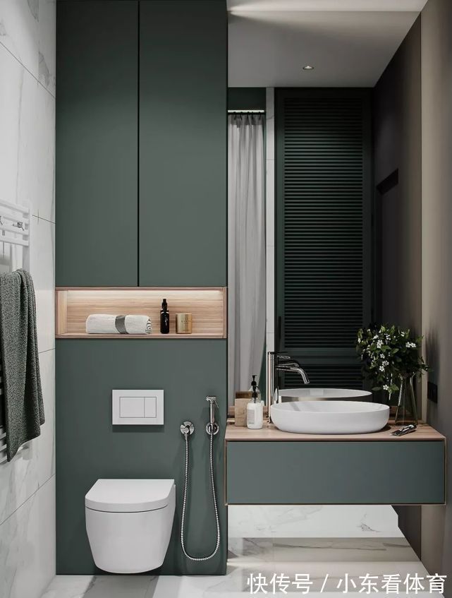 卫生间|等我有房了,卫生间才不放脸盆和拖把,现在会享受的人都这样做!