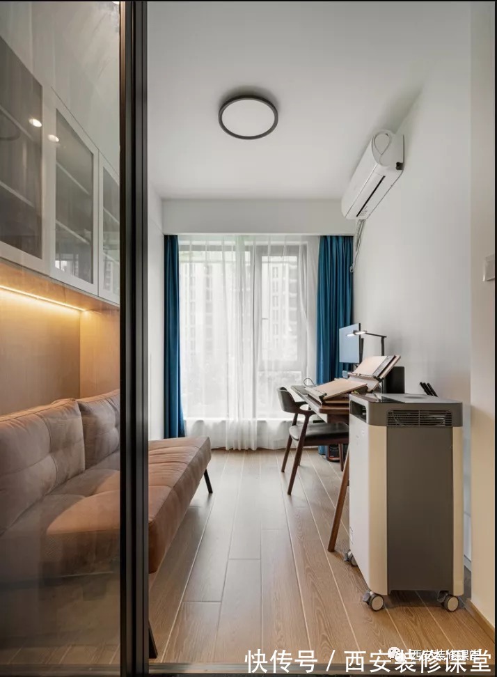 木质|95㎡两室简约,自己喜欢的混搭