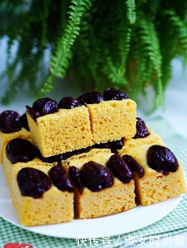 口感|从小就爱吃的大发糕,组织蓬松口感好,照着做保你内部不发粘!