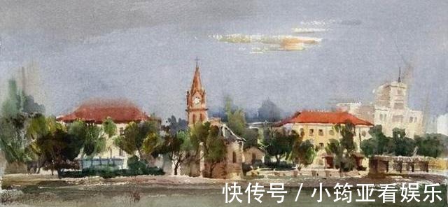 宁波市!婉约水色风景再造——林绍灵水彩画作品欣赏